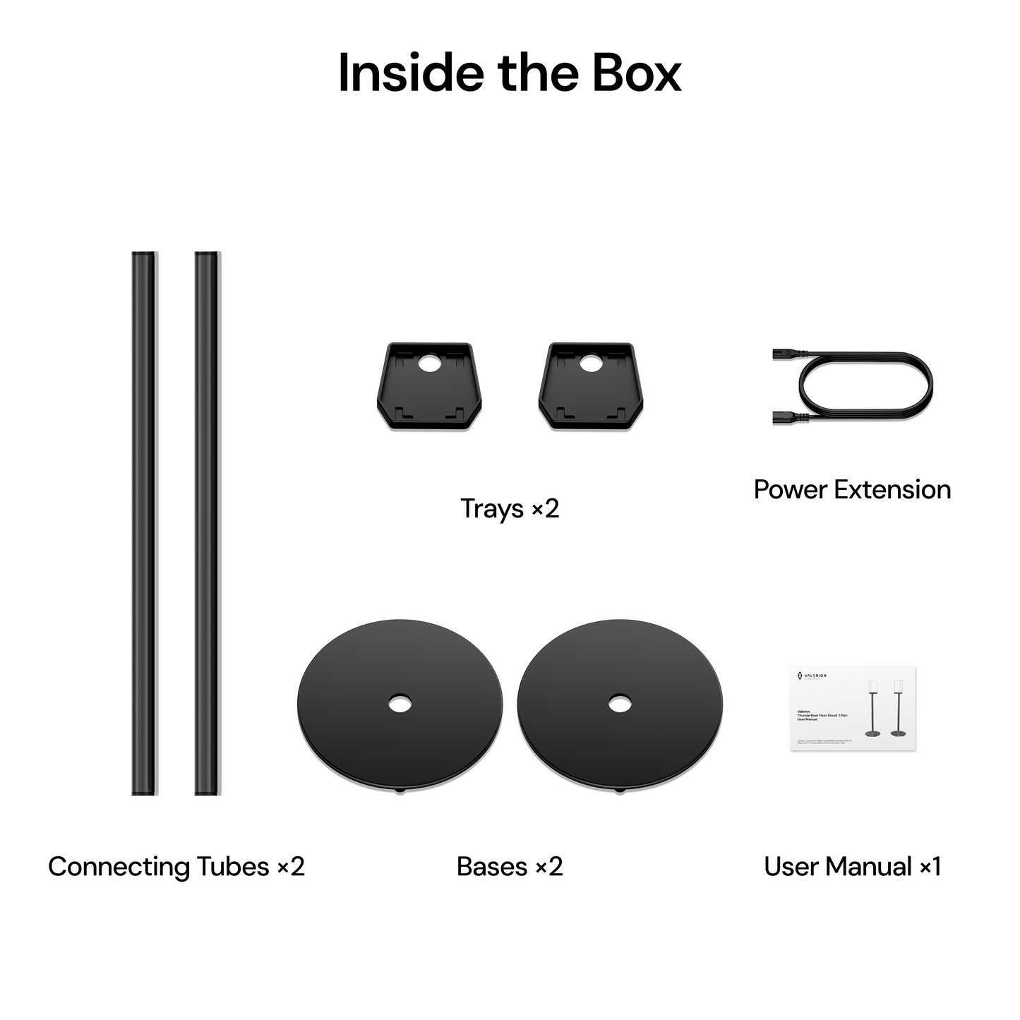 Valerion ThunderBeat Speaker Floor Stand（US/Global）