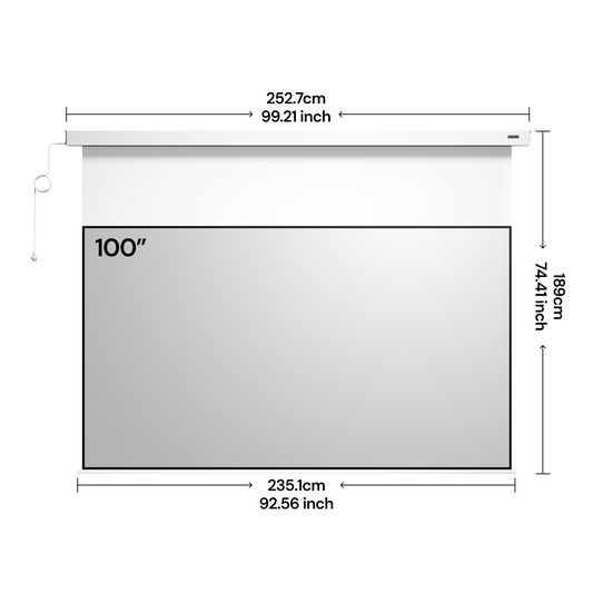 PureVision Anti-Speckle Motorized Matte White Screen (US)