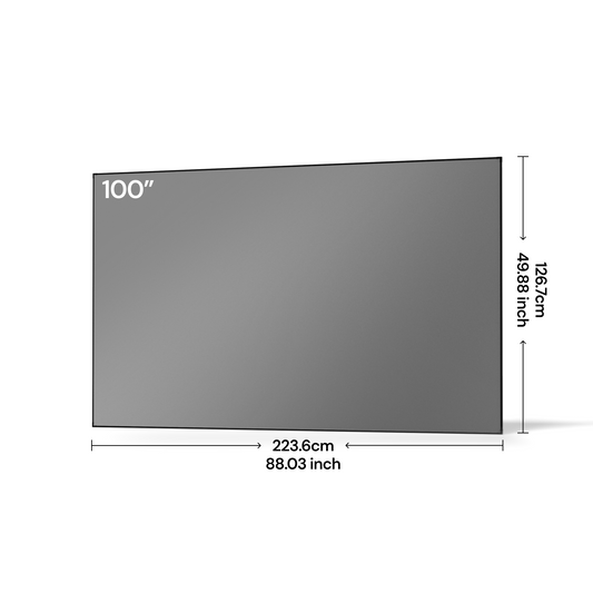 AWOL Valerion 100''/120'' Fresnel Ambient Light Rejecting Screen (US)