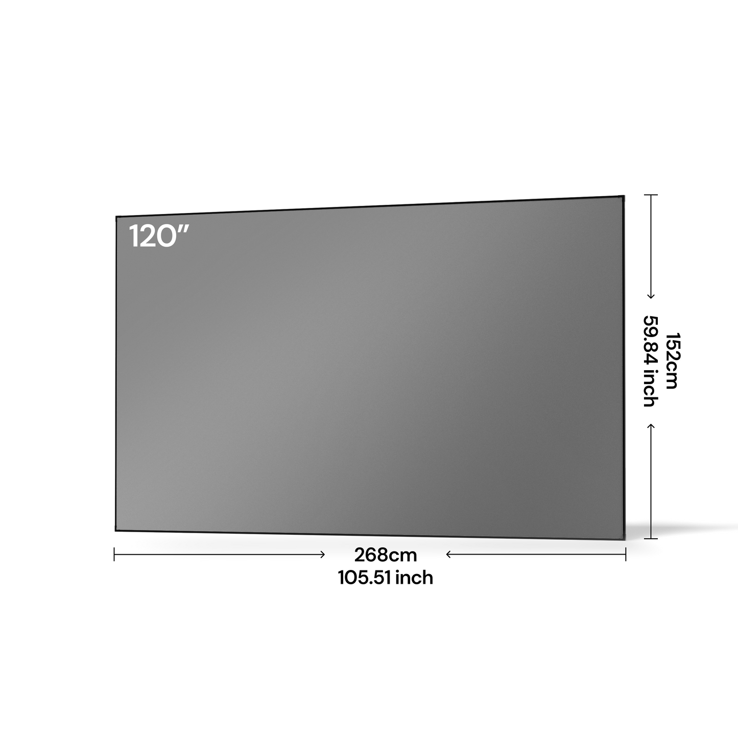 AWOL Valerion 100''/120'' Fresnel Ambient Light Rejecting Screen (US)