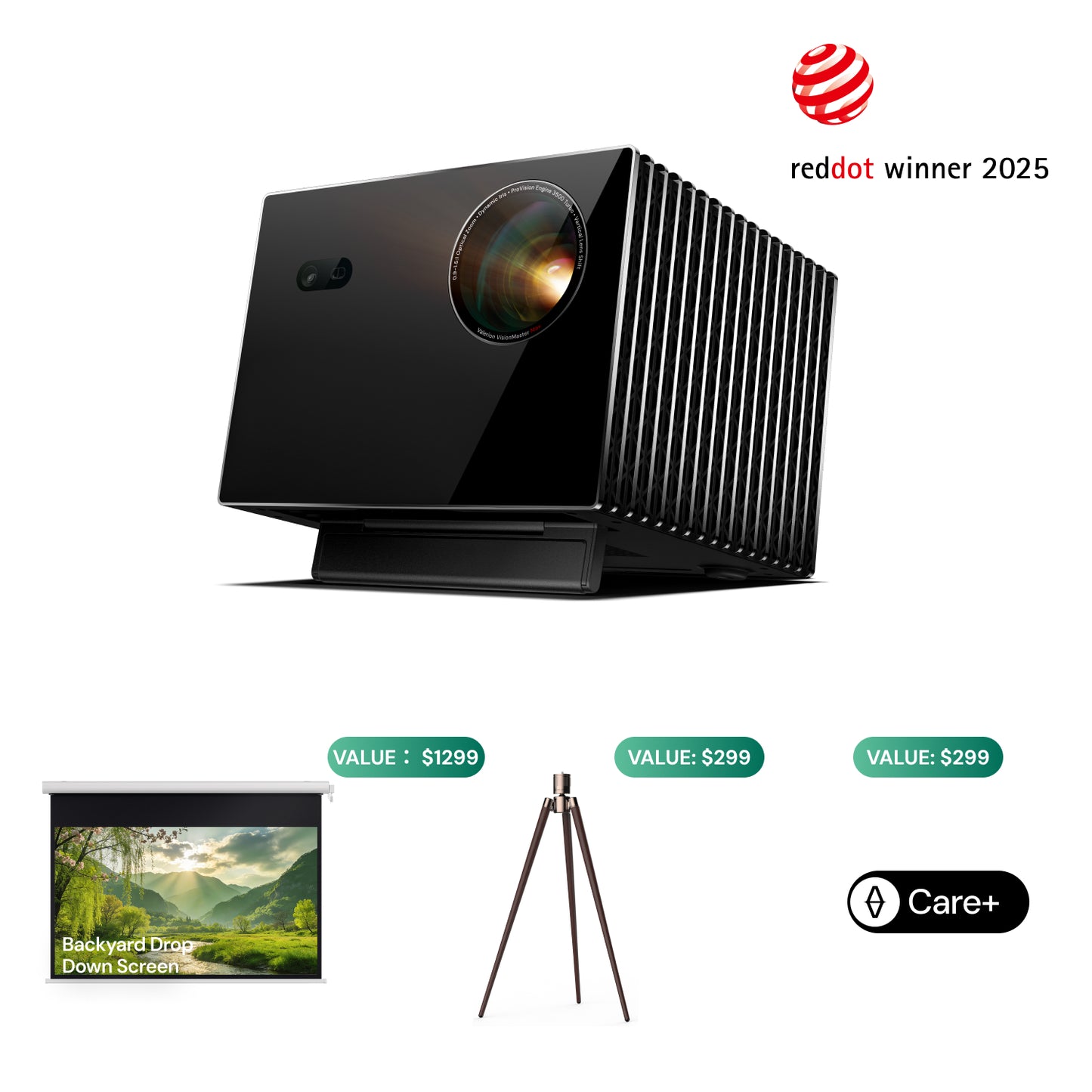 AWOL Valerion Max + FREE Backyard Drop Down Screen(120) & Tripod Stand