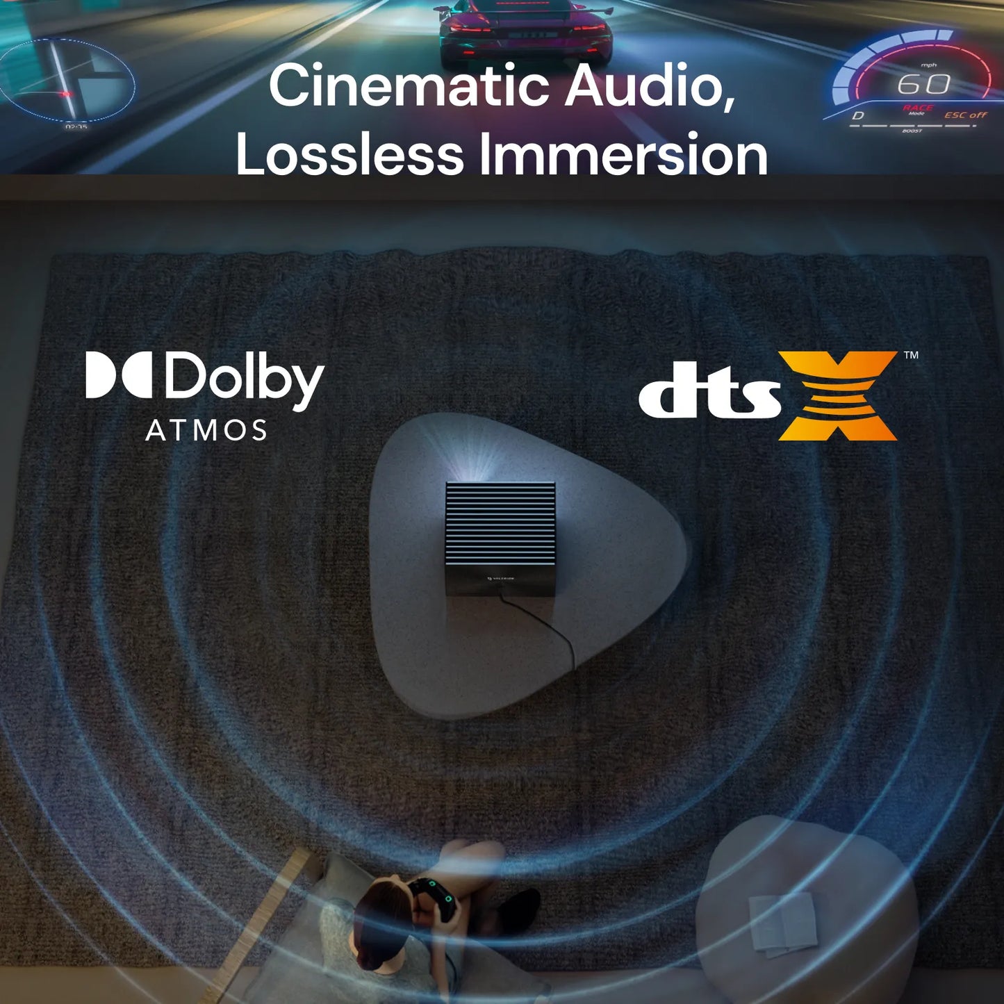 AWOL Valerion StreamMaster Plus 2 & Plus | 4K RGB Triple Laser Projector