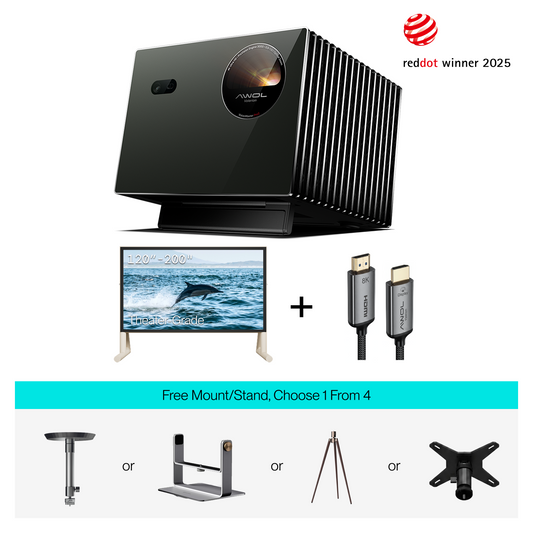 AWOL Valerion Pro 2 + Inflatable Outdoor Movie Screen & Stand