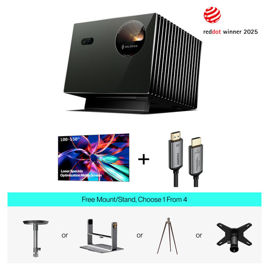 AWOL Valerion Pro 2+Free Laser Speckle Optimization Matte Screen & Accessories